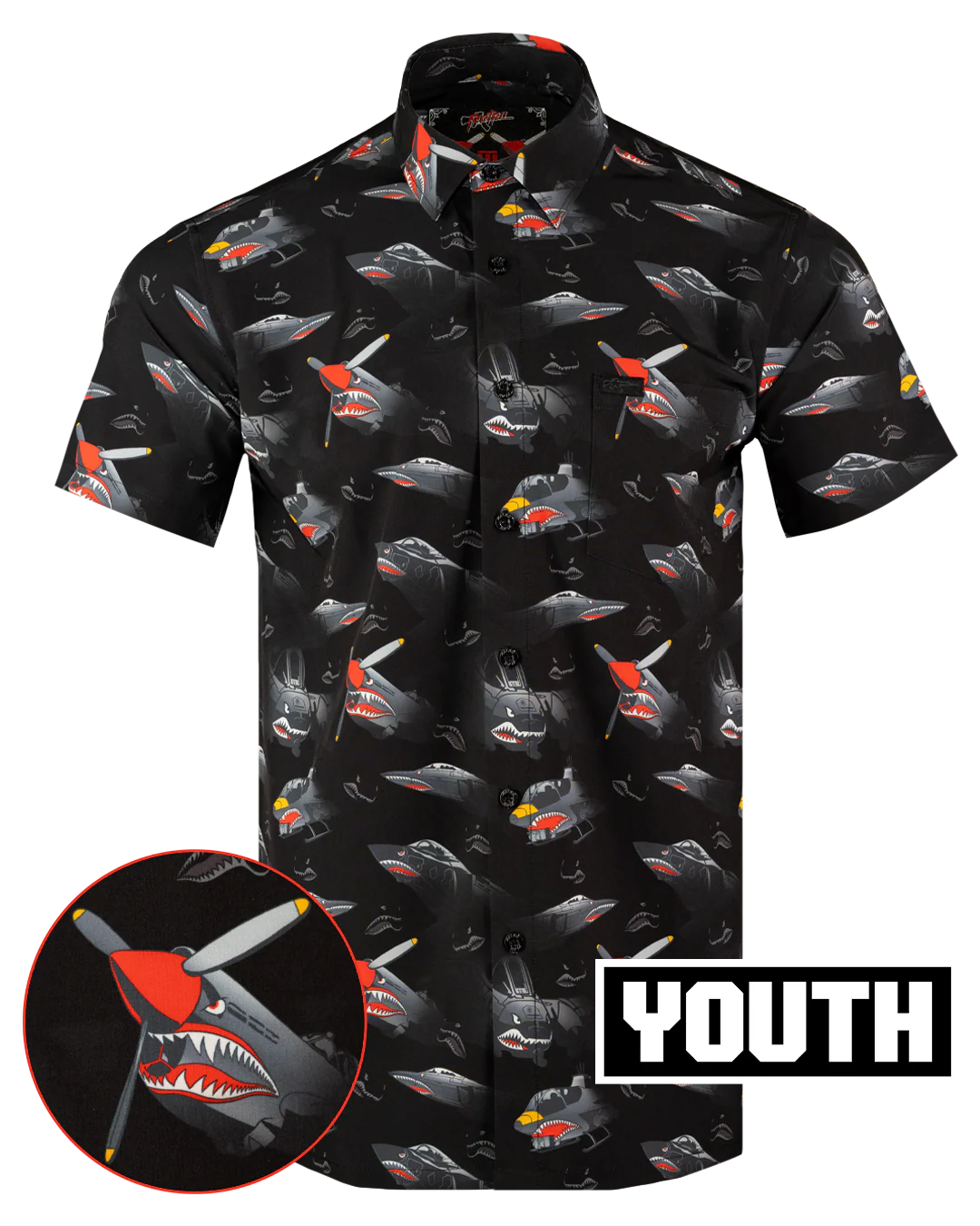 Nose Dive Button Down (Youth)