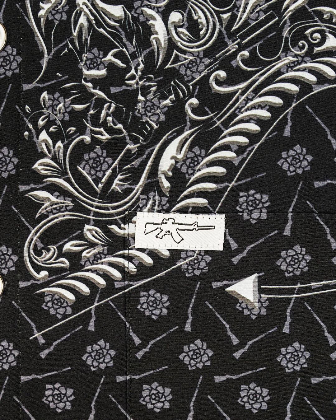 Old Silence Button Down (Pearl Snaps) - Image 3