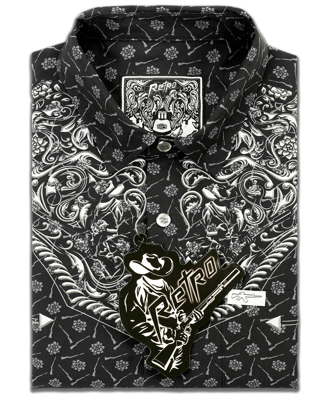 Old Silence Button Down (Pearl Snaps) - Image 5