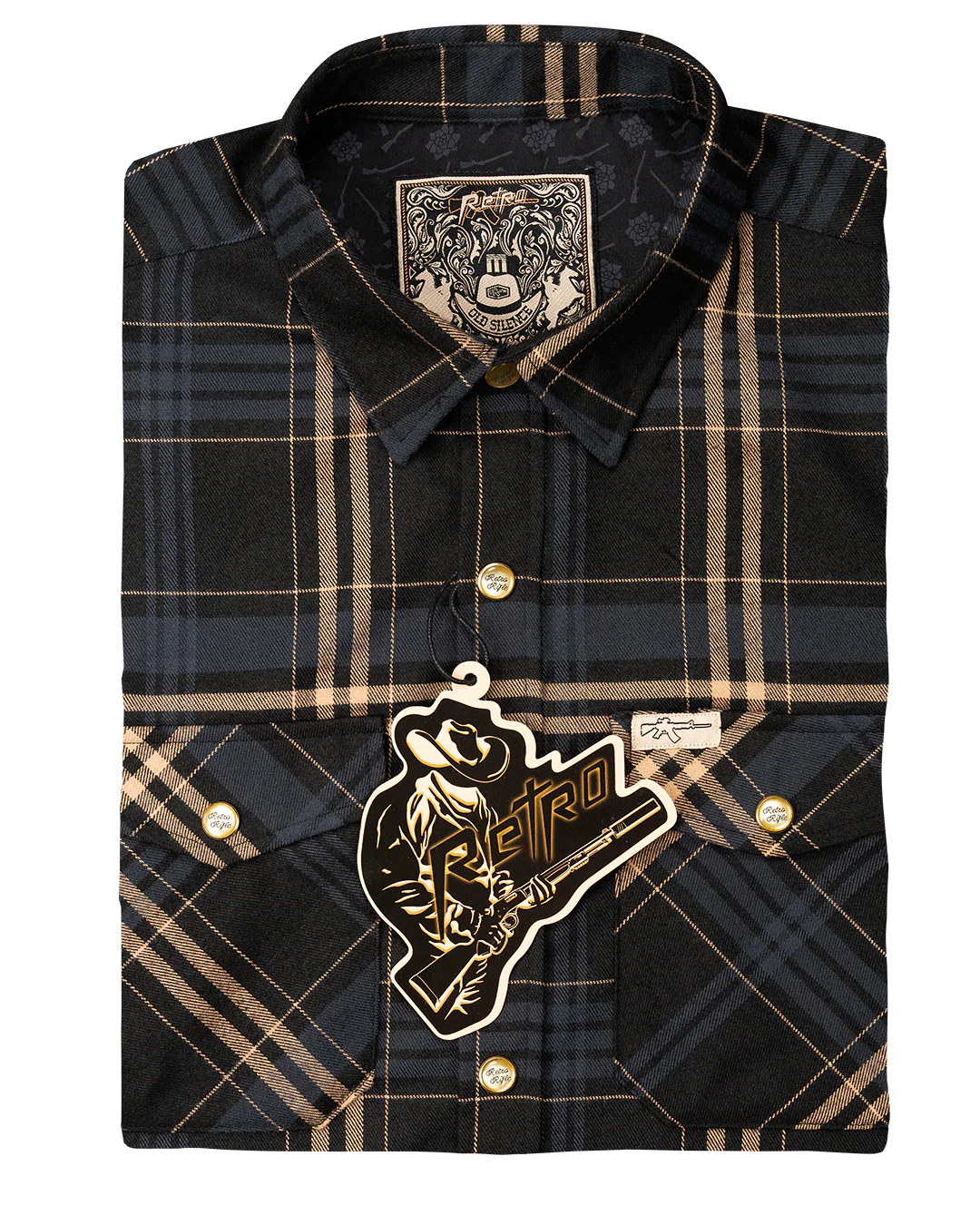Old Silence Gold Flannel (Womens) (Pearl Snaps) - Image 5