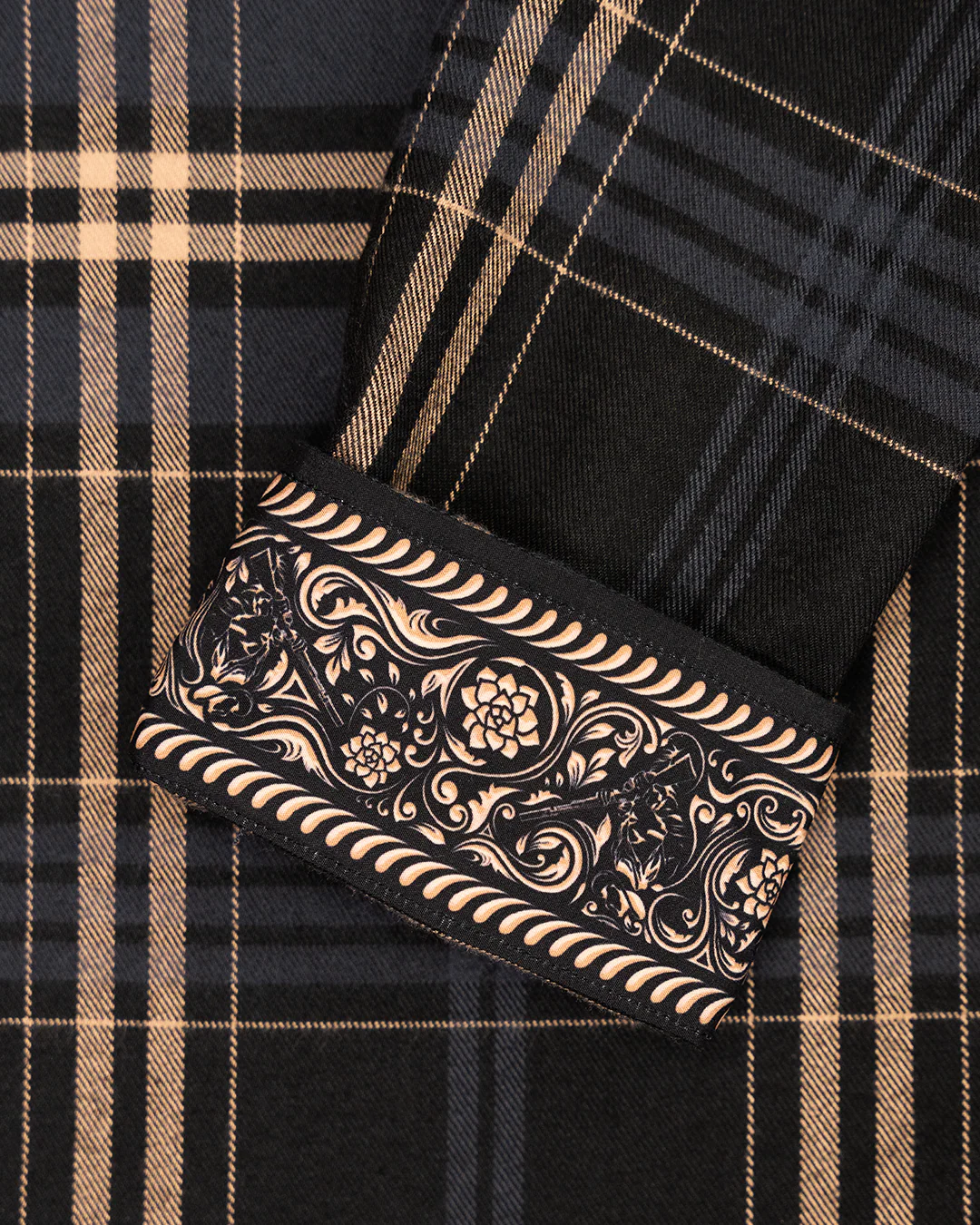 Old Silence Gold Flannel (Womens) (Pearl Snaps) - Image 6