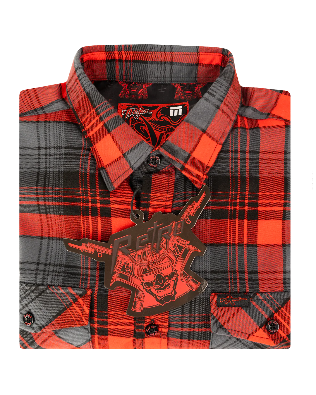 Oni Mask Flannel - Image 7