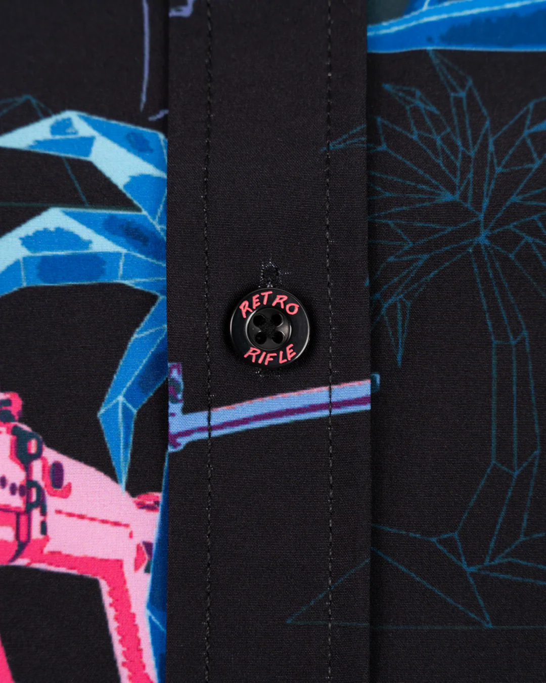 Palm (Black) Button Down - Image 5