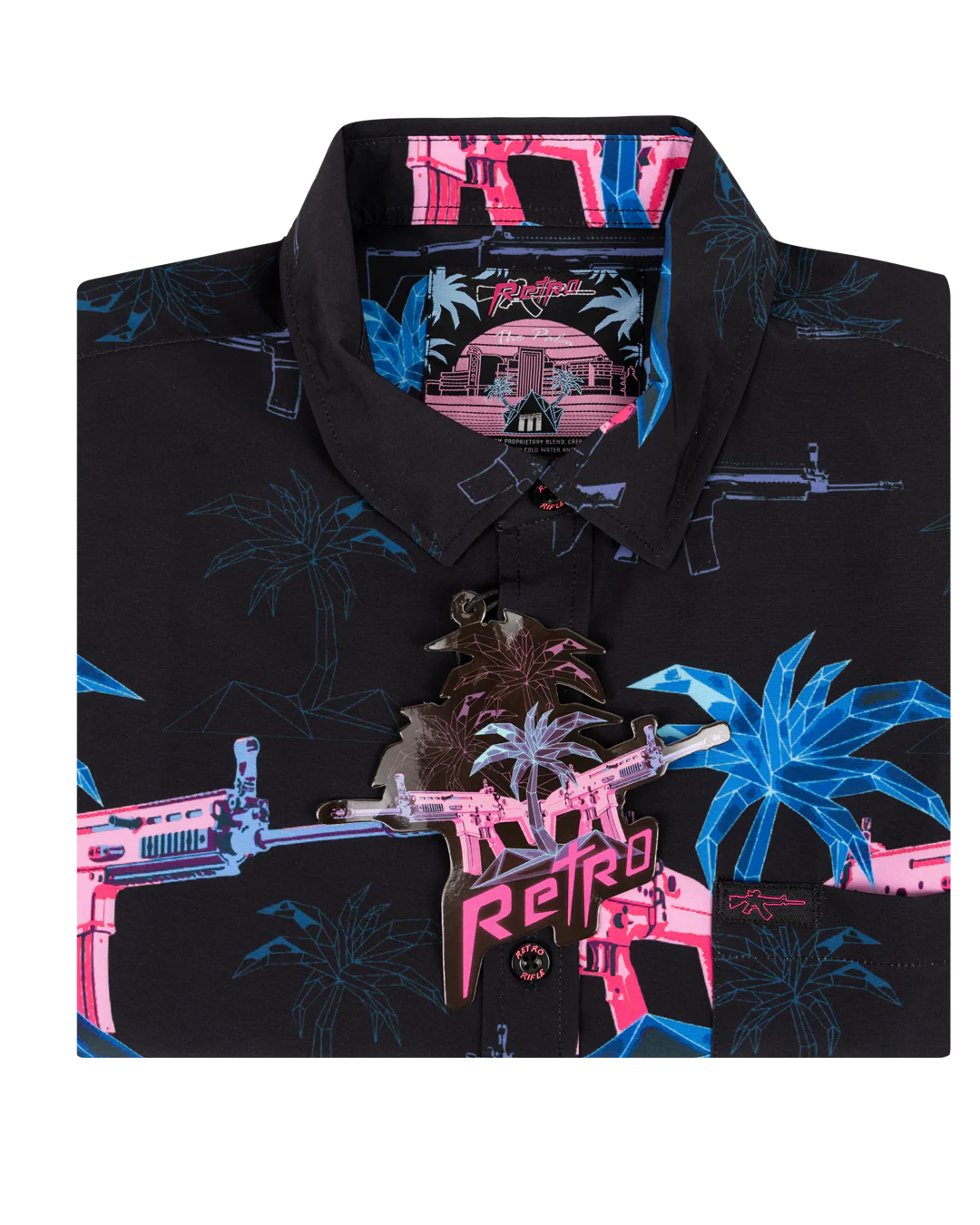 Palm (Black) Button Down - Image 6