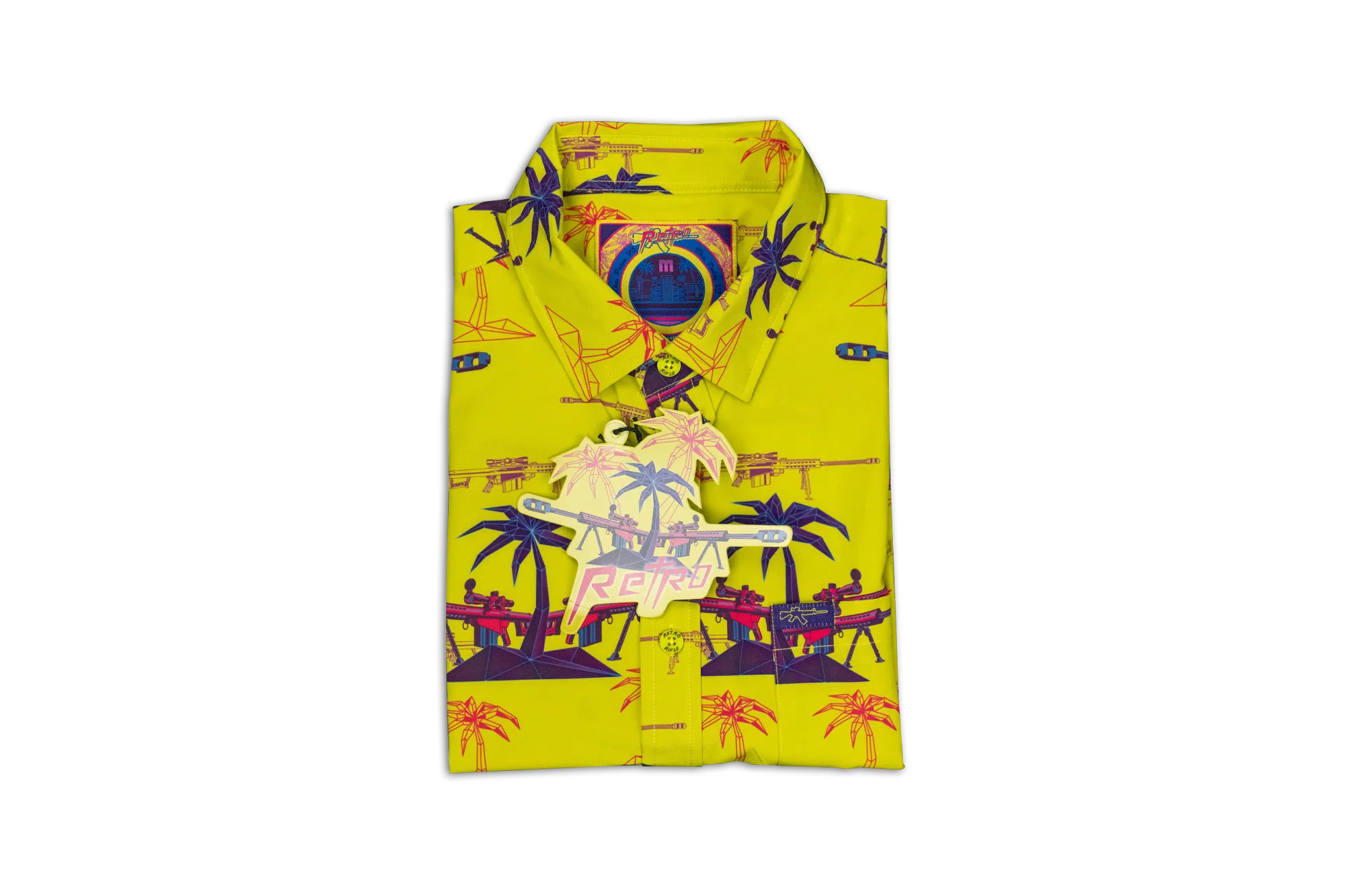 Palm V3 (Yellow) Button Down - Image 5