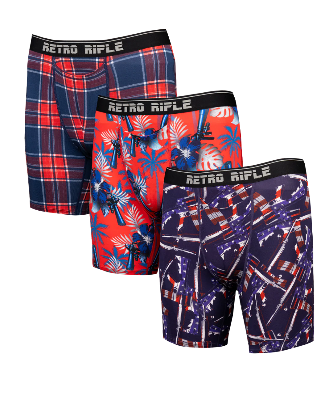Patriotic Boxer Briefs 3-Pack - Final Sale