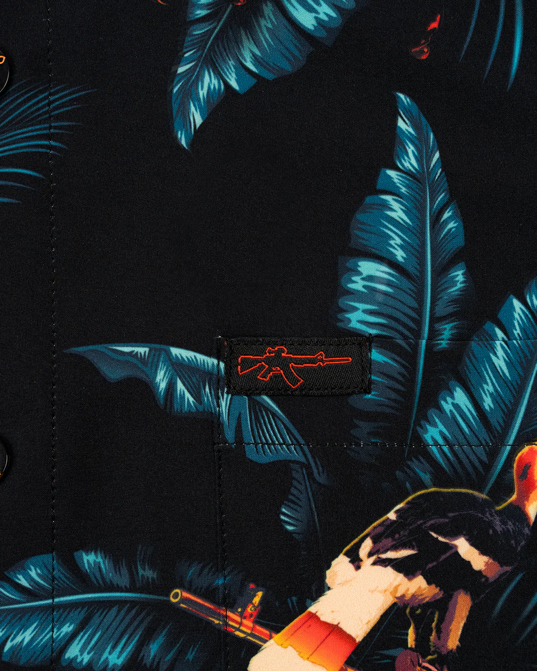 Perched (Black) Button Down - Image 4