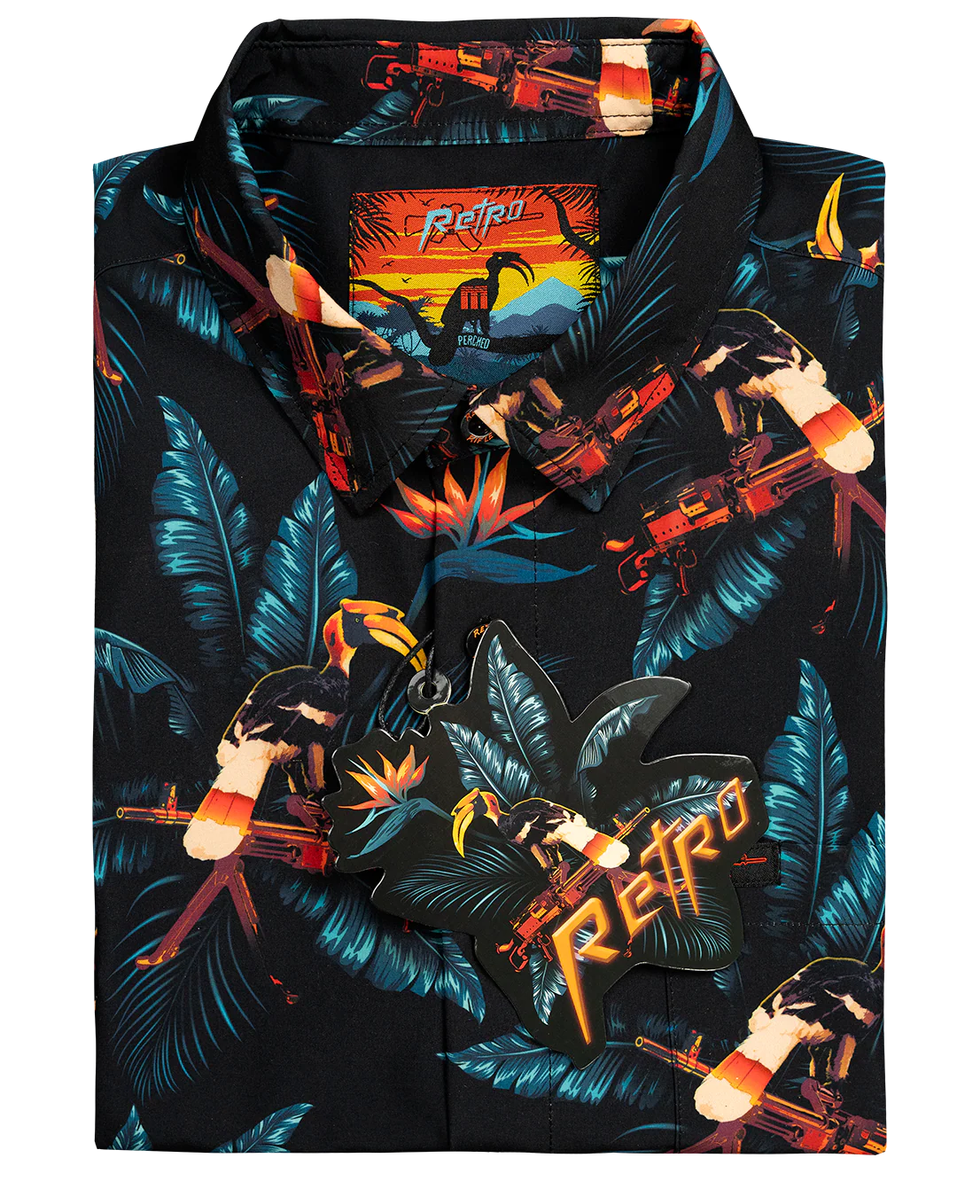 Perched (Black) Button Down - Image 5