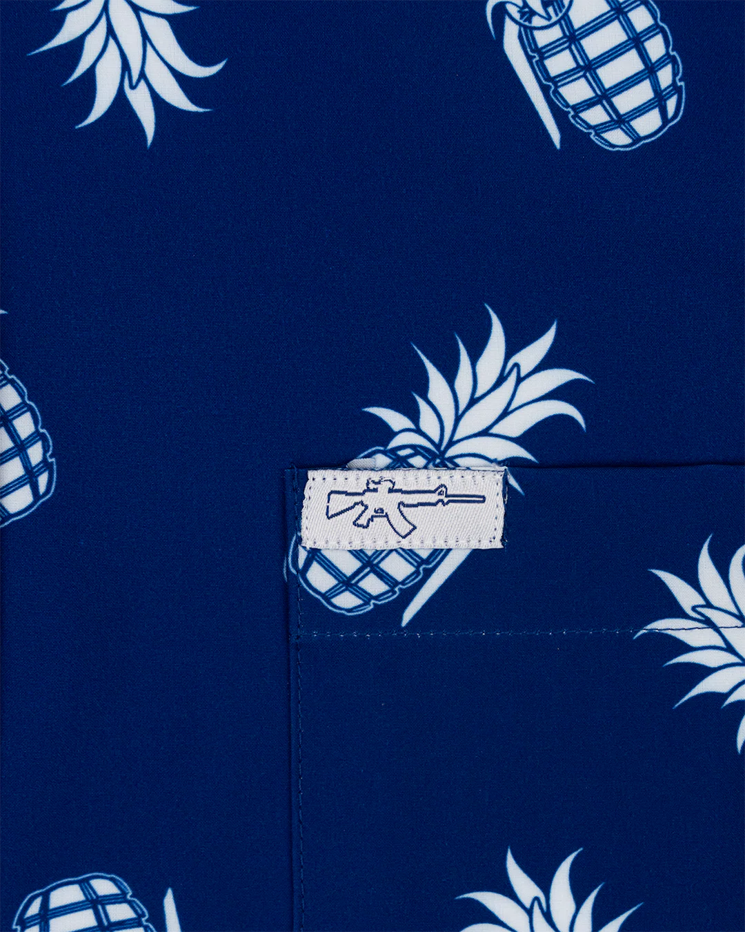 Pineapple Grenade (Navy) Button Down - Image 3