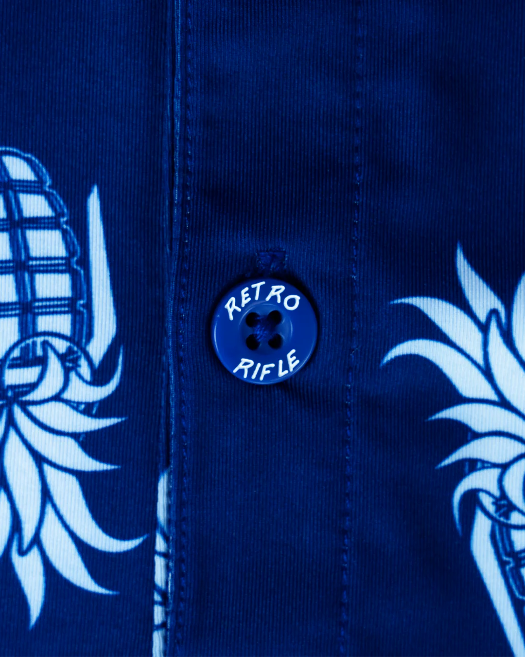 Pineapple Grenade (Navy) Polo - Image 4