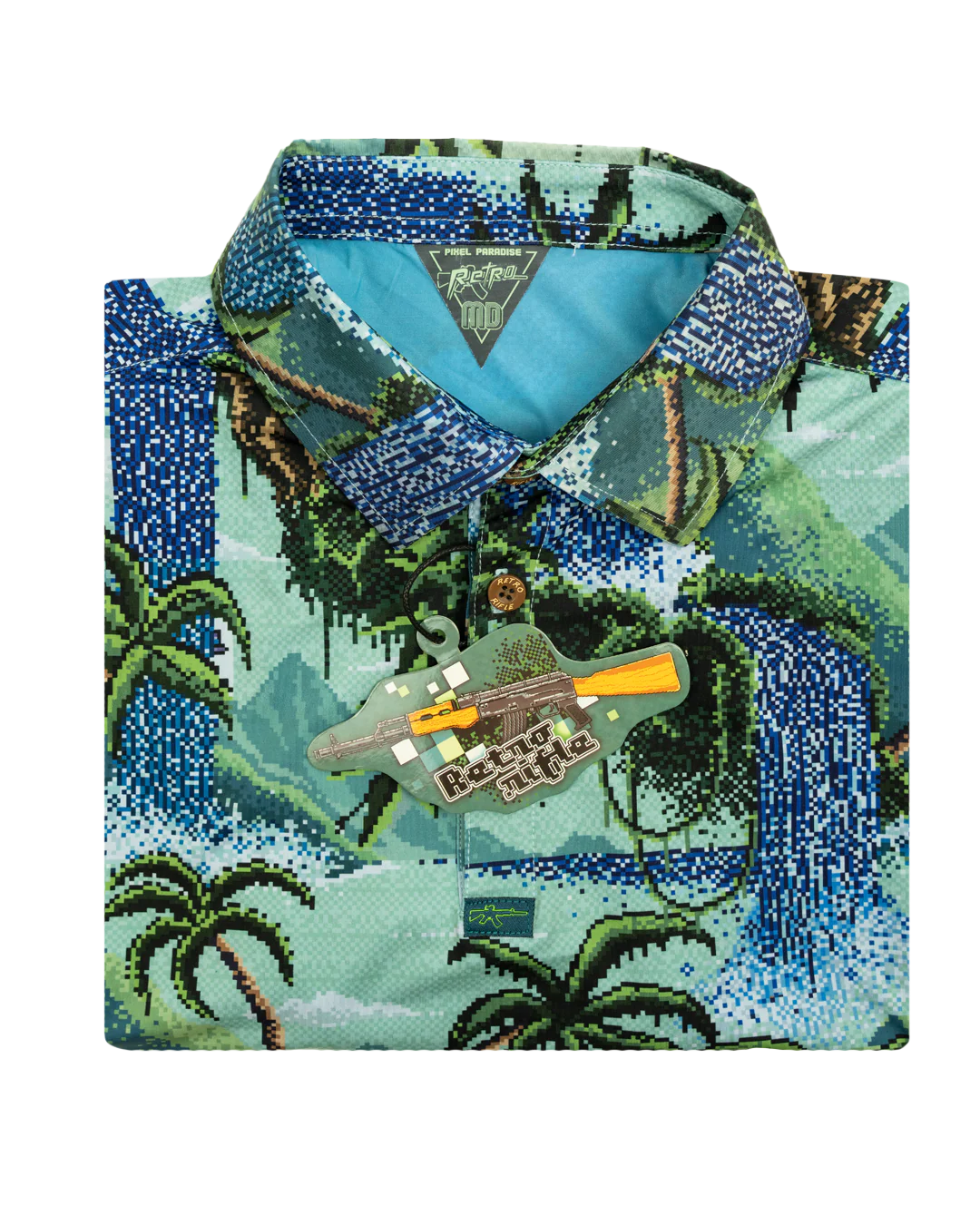 Pixel Paradise Polo - Image 5