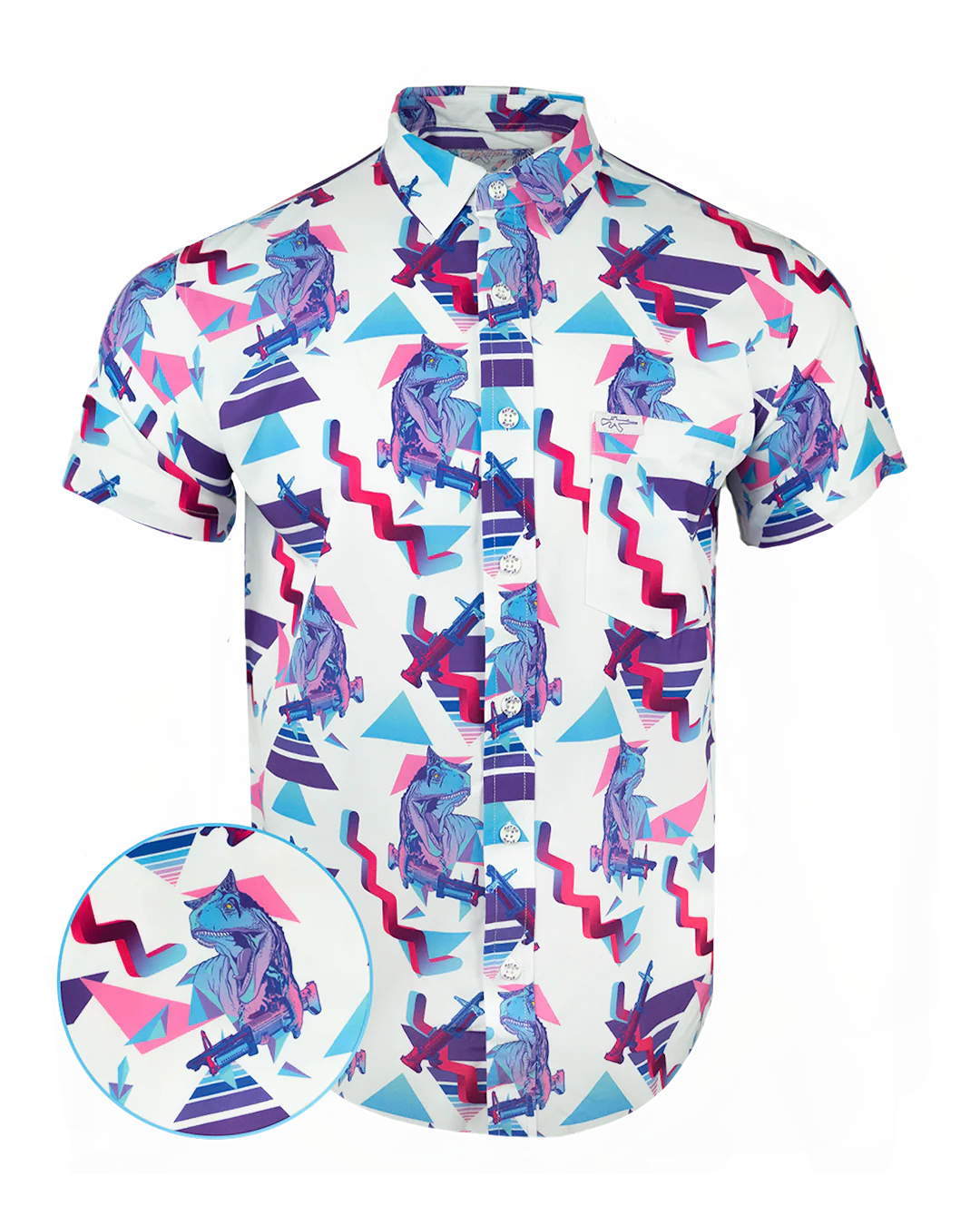 Prehistoric Button Down