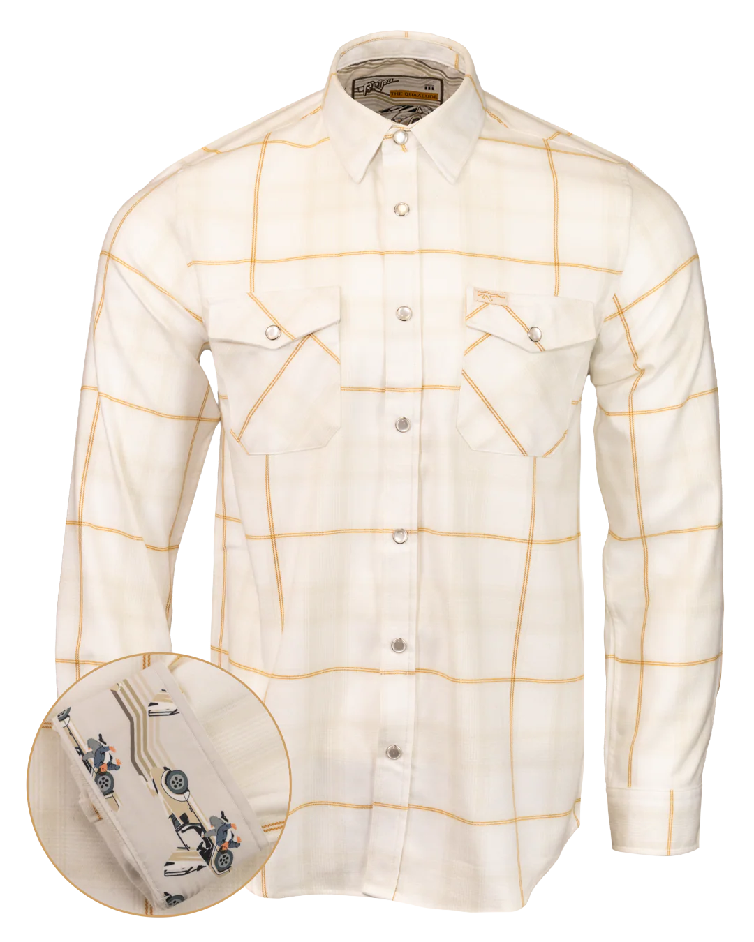 Quaalude Flannel (Pearl Snaps)