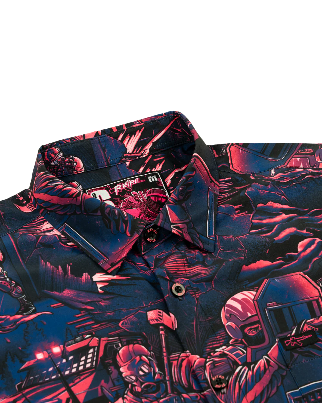 Retro 6 Button Down - Image 2
