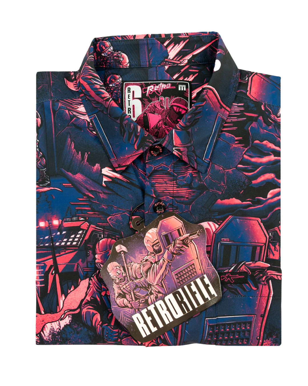 Retro 6 Button Down - Image 5