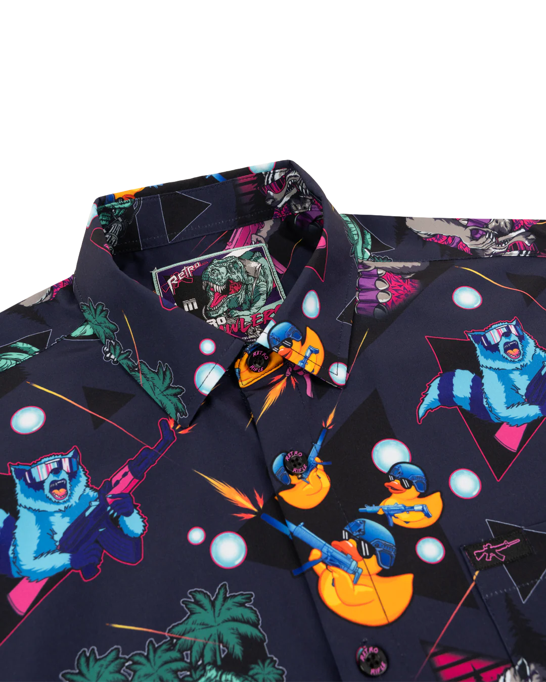 Retro Brawler Button Down - Image 2