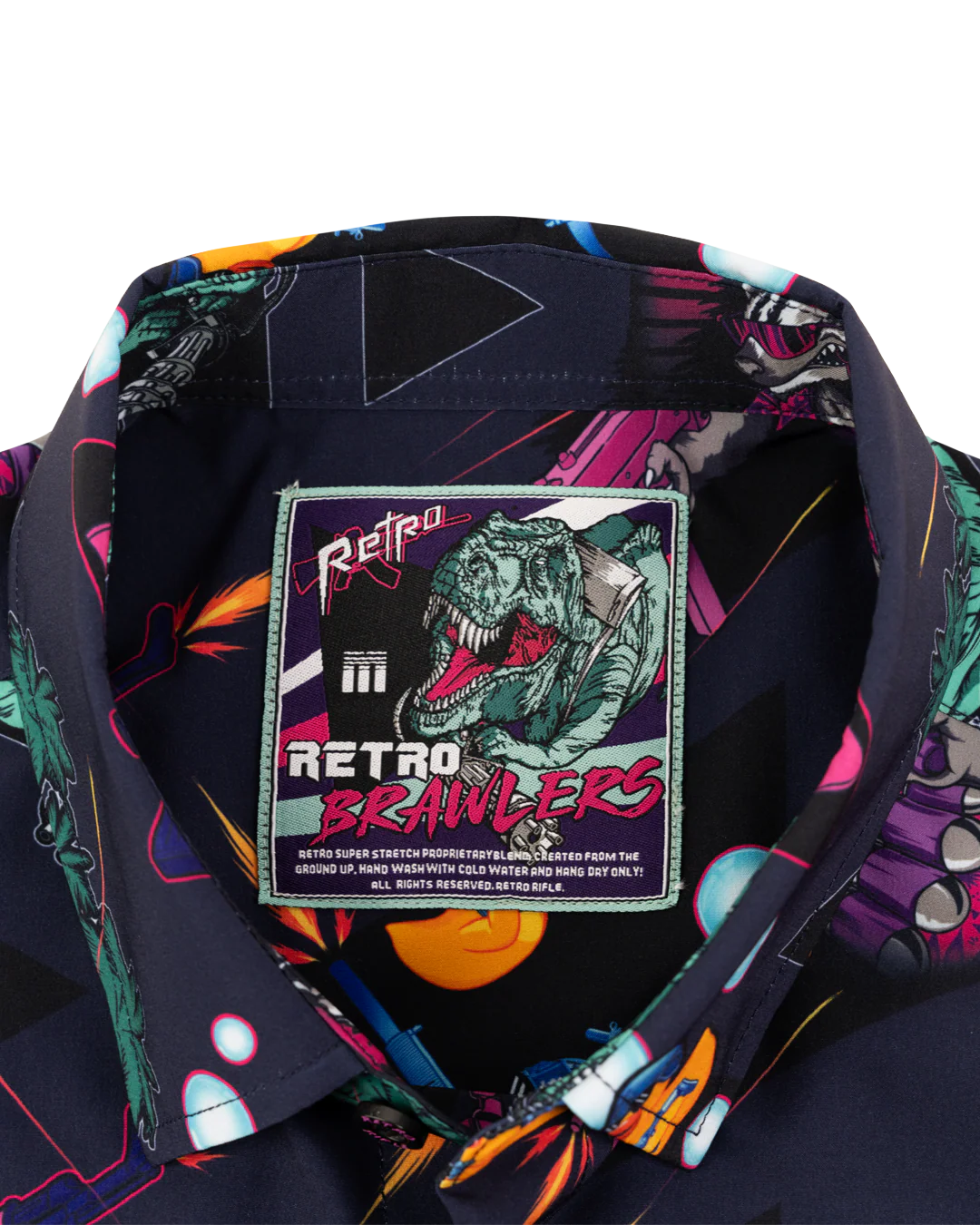 Retro Brawler Button Down - Image 4