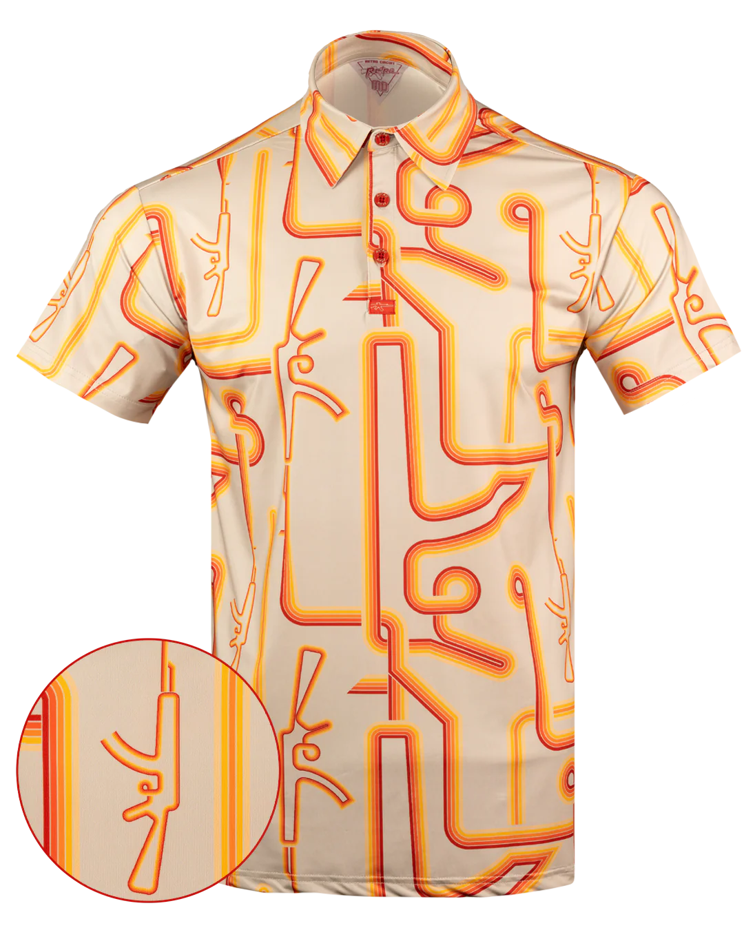 Retro Circuit Polo