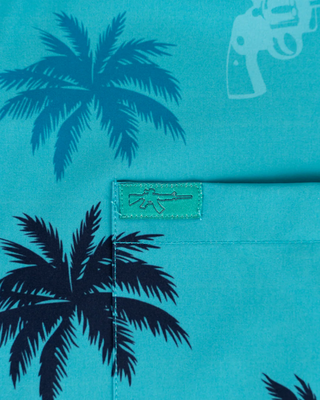 Retro City (Blue) Button Down - Image 3