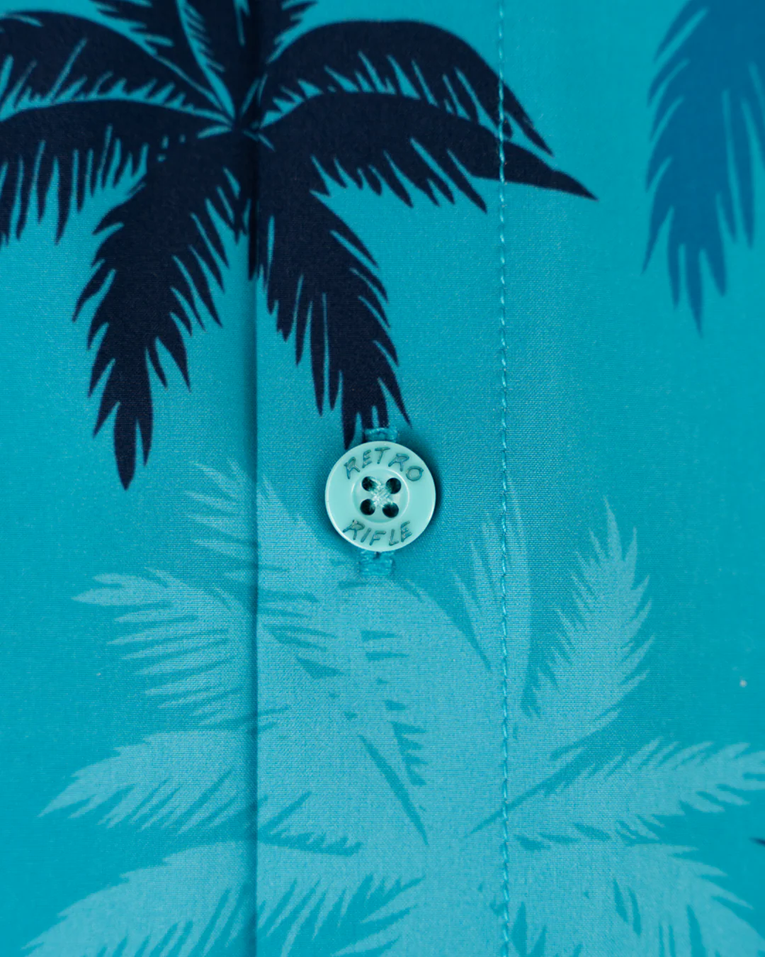 Retro City (Blue) Button Down - Image 4