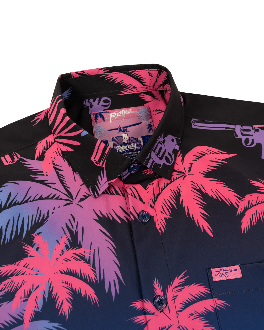 Retro City (Gradient) Button Down - Image 2