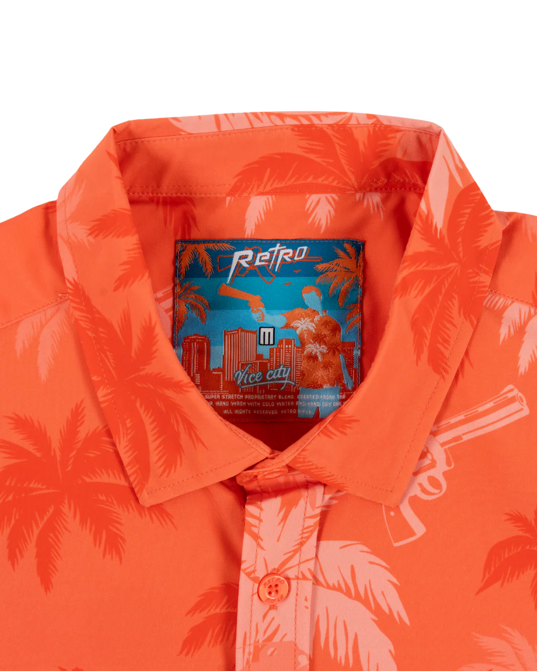 Retro City (Orange) Button Down - Image 4