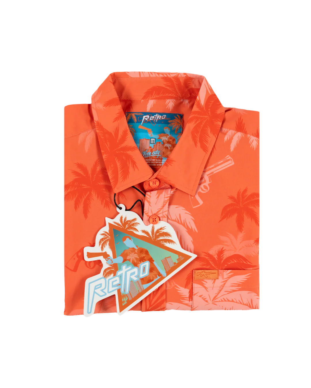 Retro City (Orange) Button Down - Image 6