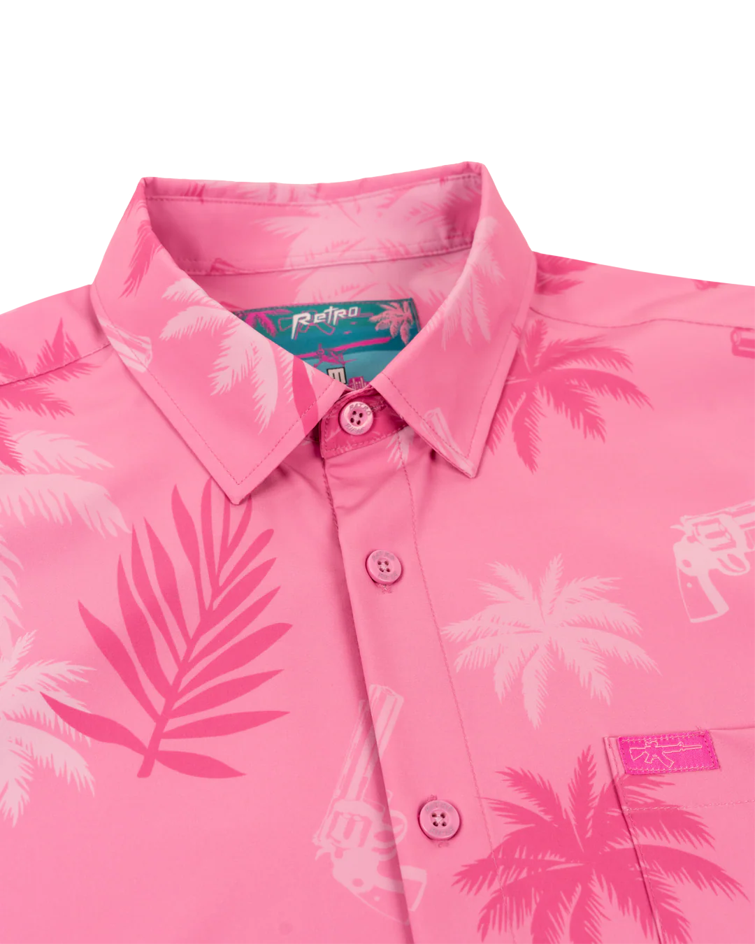 Retro City (Pink) Button Down - Image 2