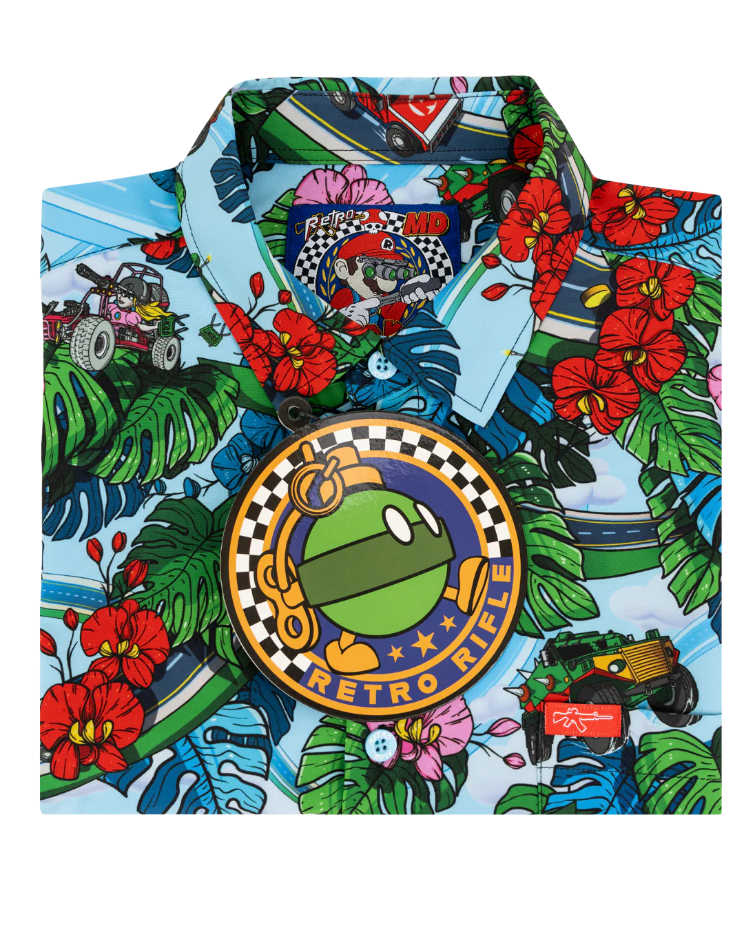 Retro Kart Button Down (Youth) - Image 4
