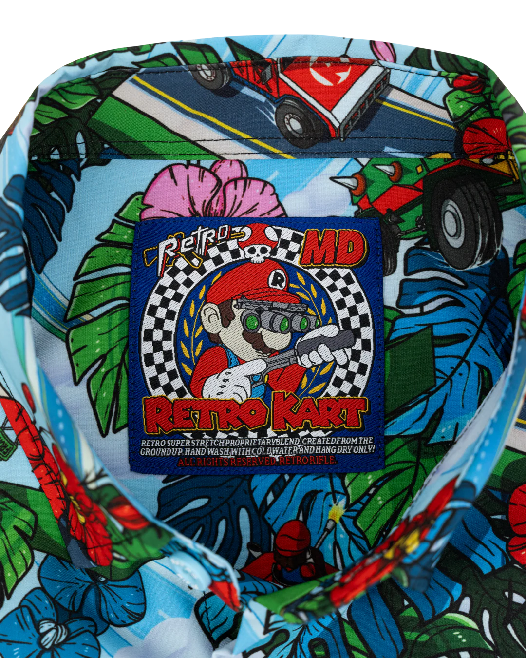 Retro Kart Button Down (Youth) - Image 6