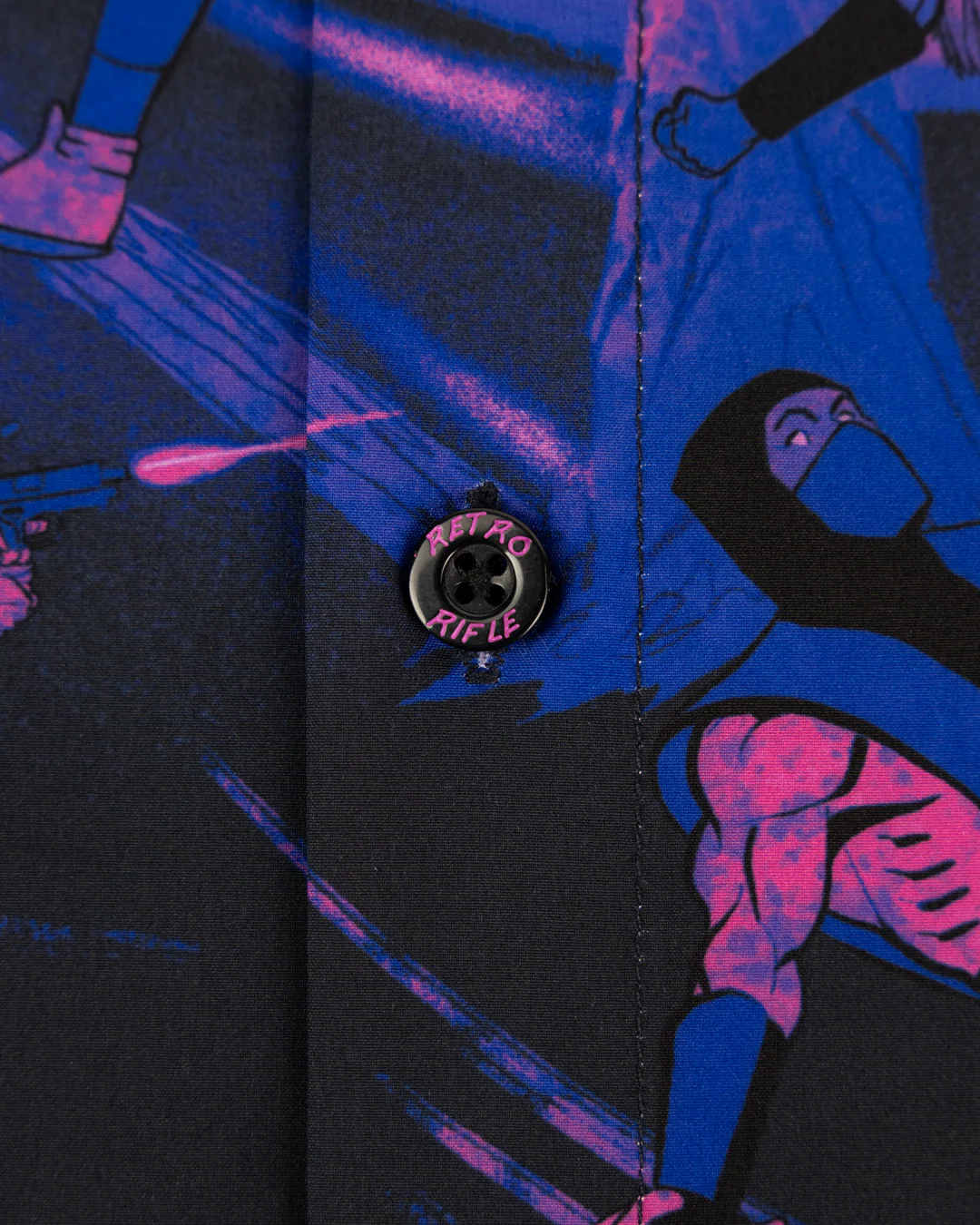 Retro Kombat Button Down - Image 5