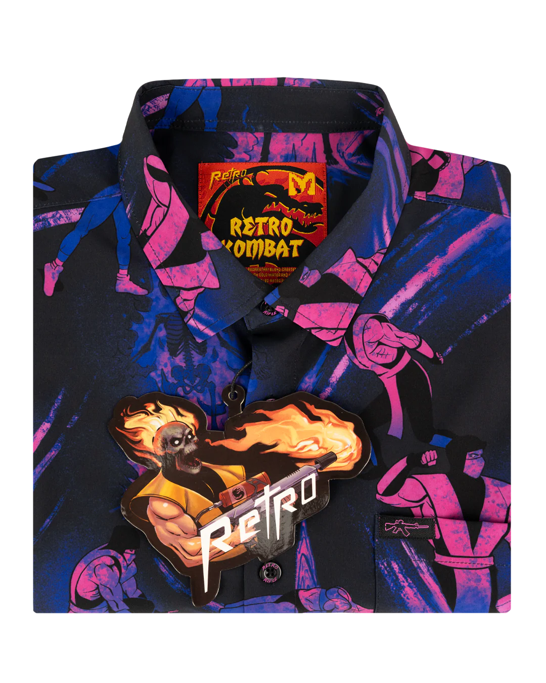 Retro Kombat Button Down - Image 6