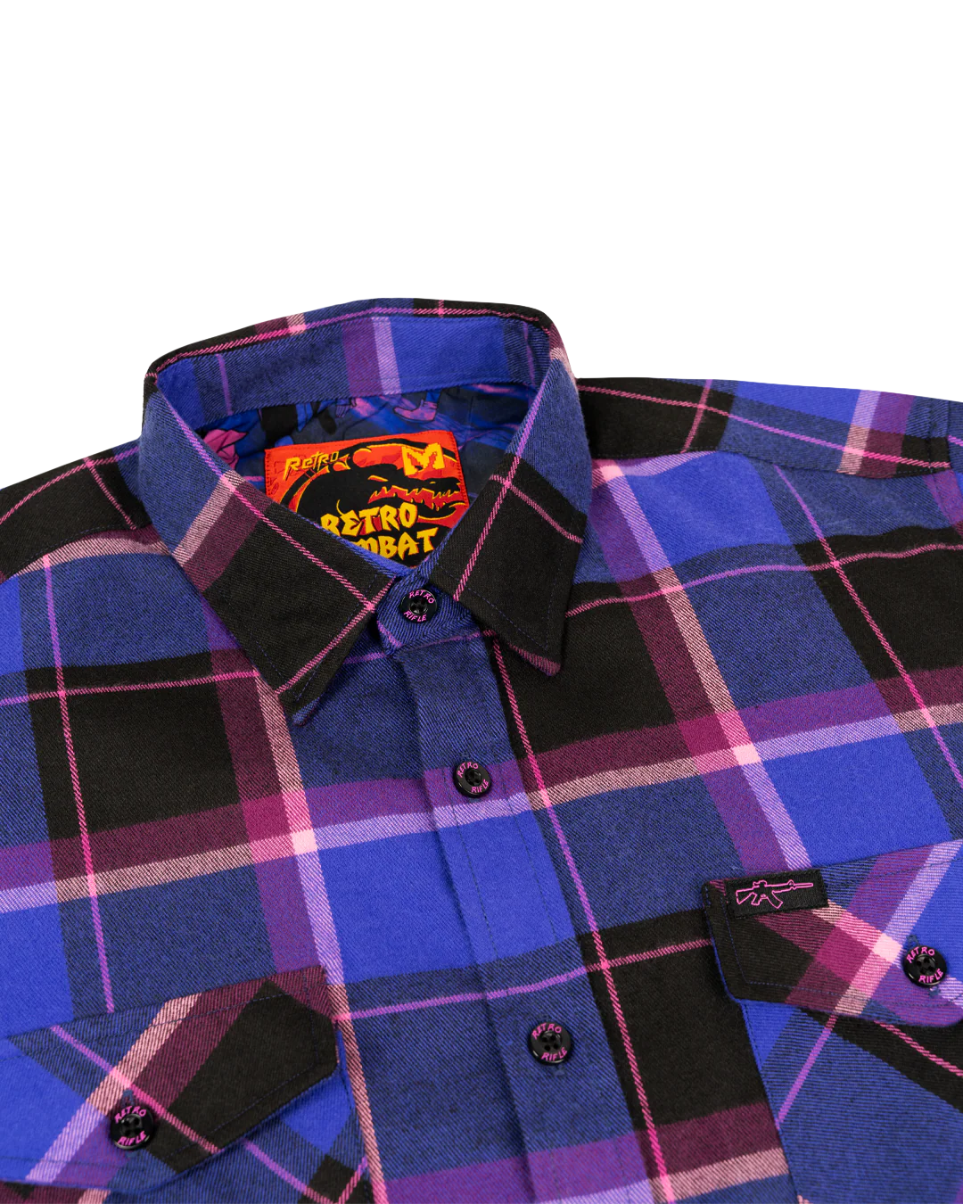 Retro Kombat Flannel - Image 2