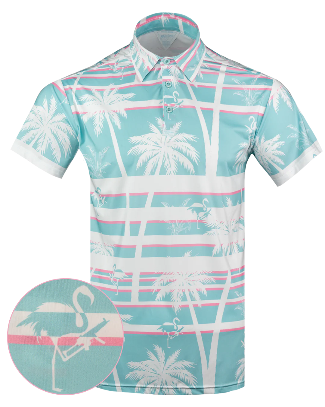 Retro Miami Polo