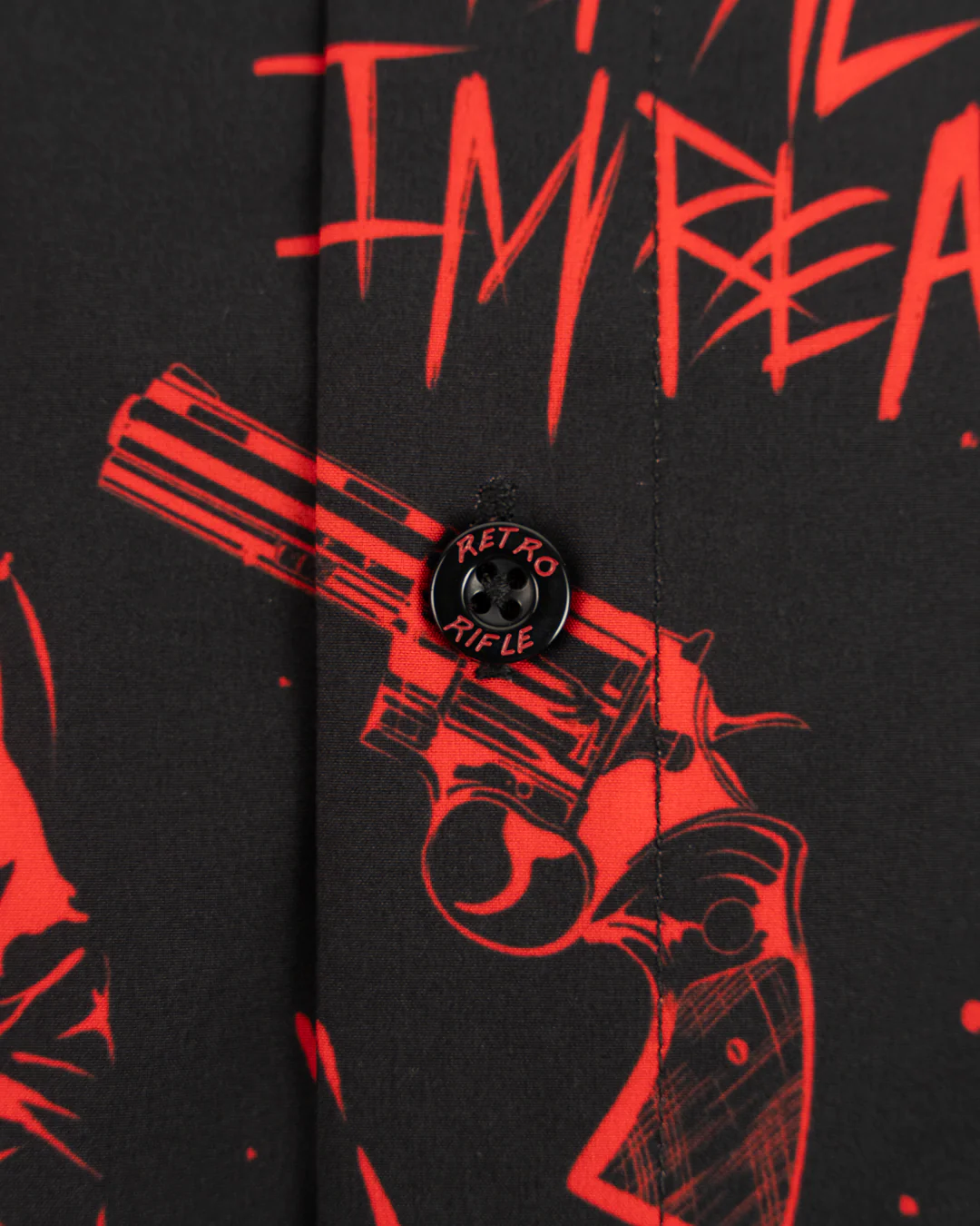 Retro Nightmare Button Down - Image 2