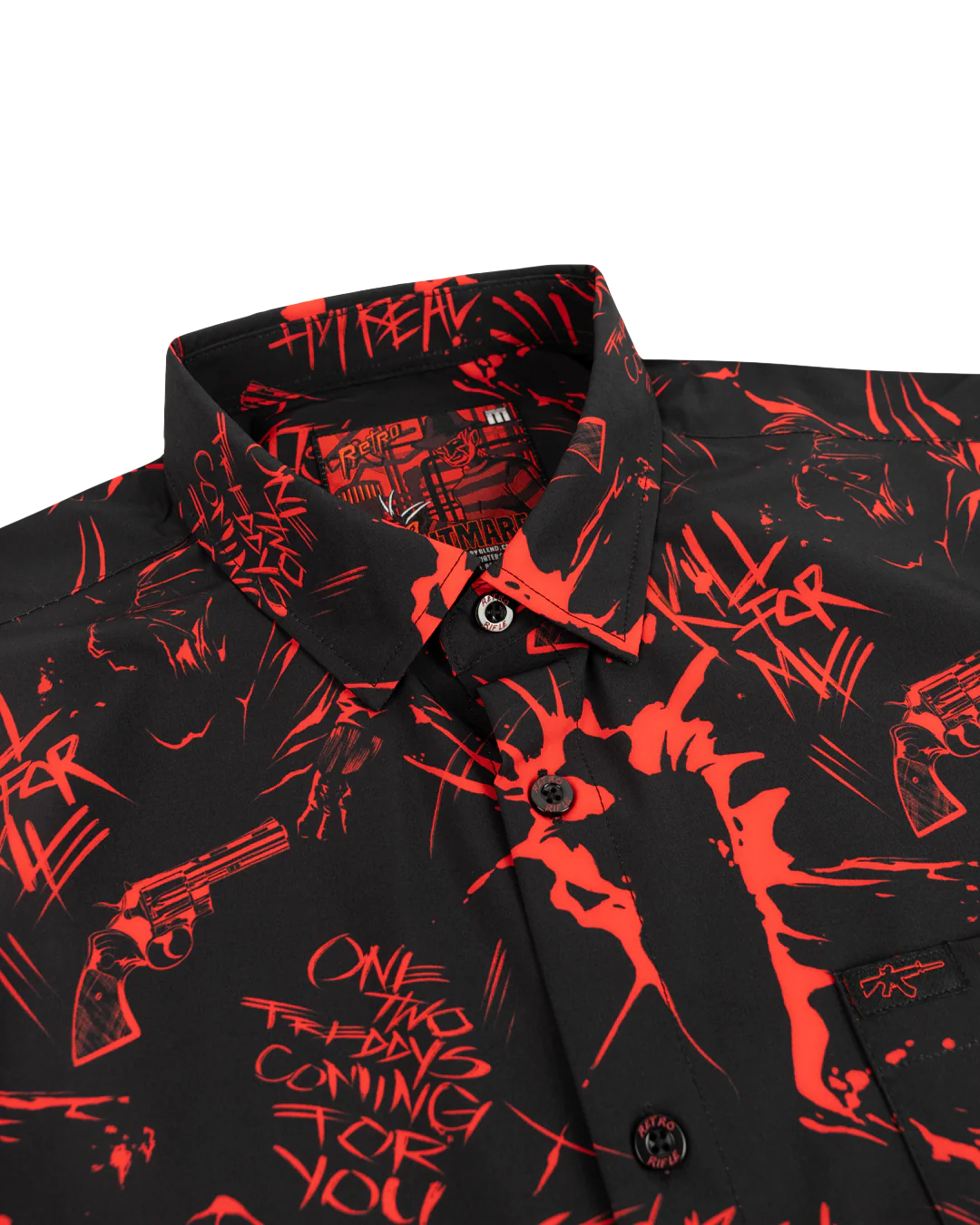 Retro Nightmare Button Down - Image 4