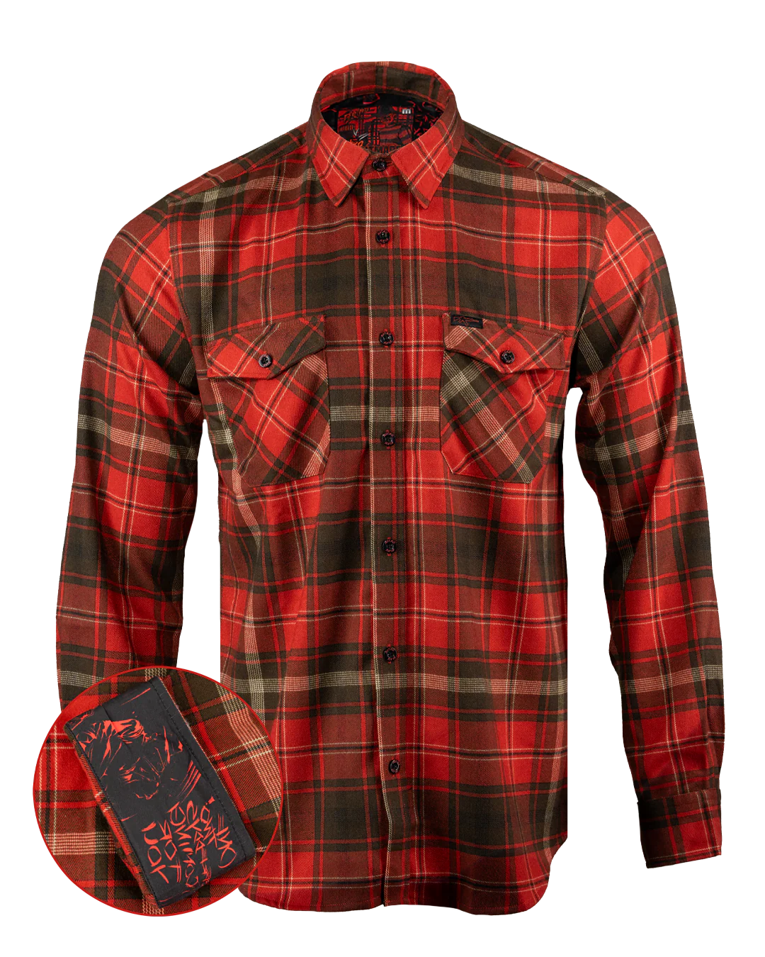 Retro Nightmare Flannel