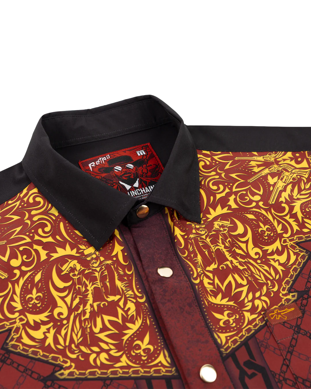 Retro Unchained Button Down (Gold Snaps) - Image 2