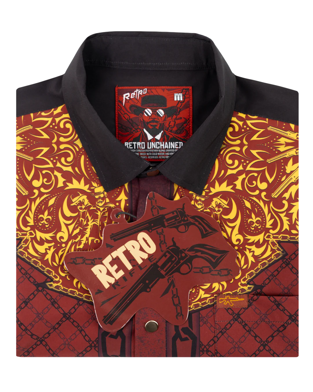 Retro Unchained Button Down (Gold Snaps) - Image 6
