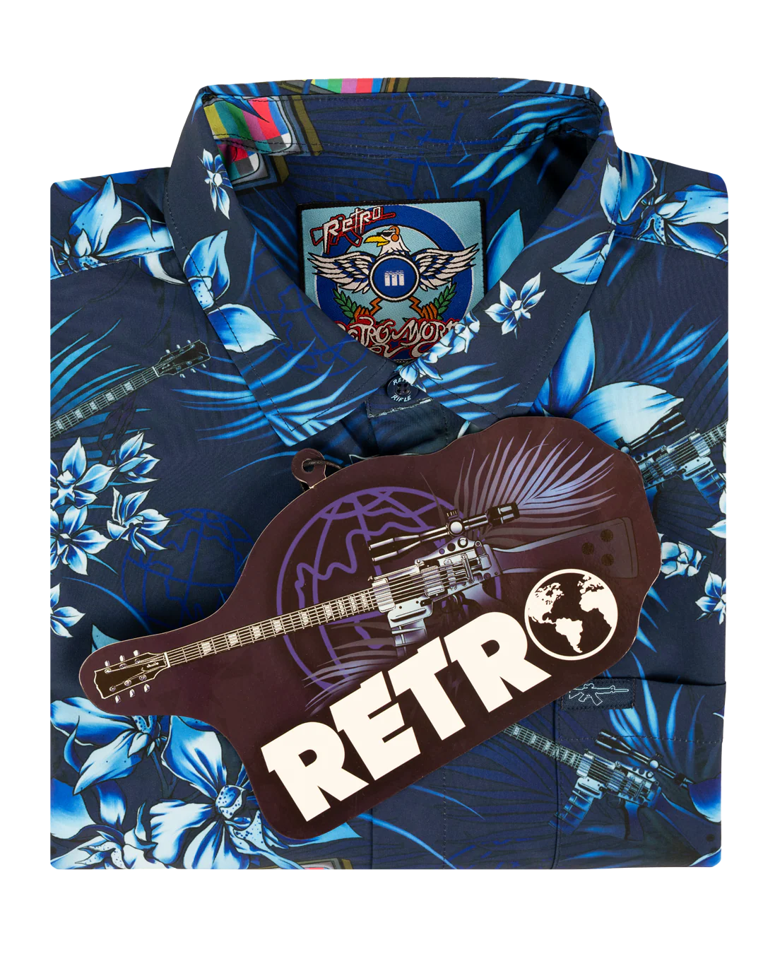 Retro World Button Down - Image 5