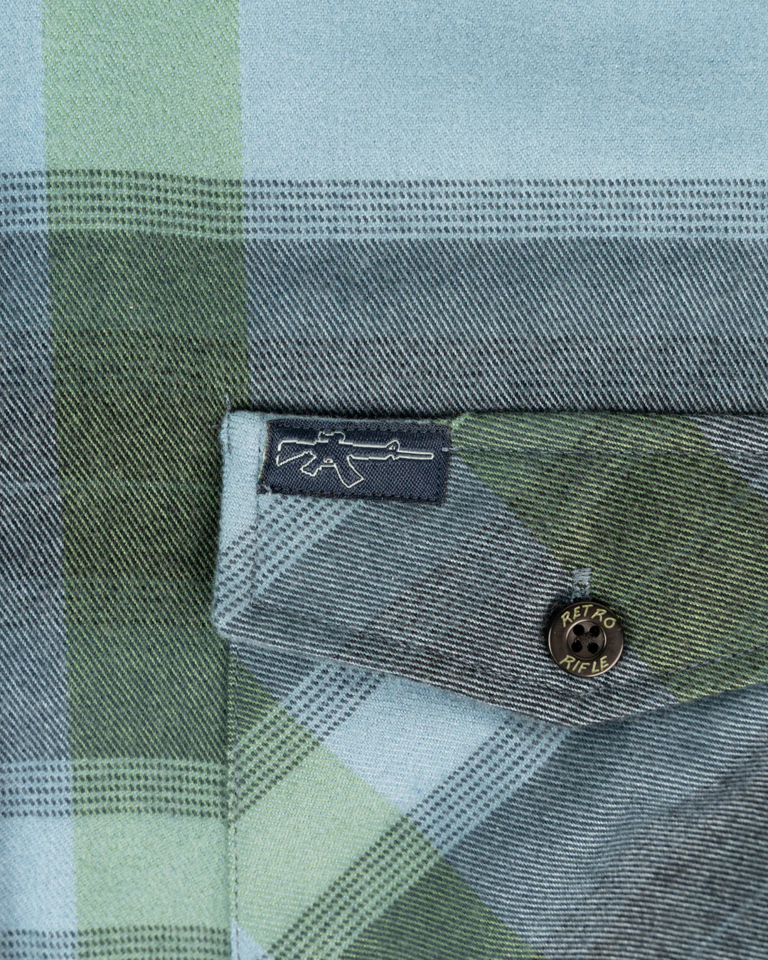 Retro World Flannel - Image 4