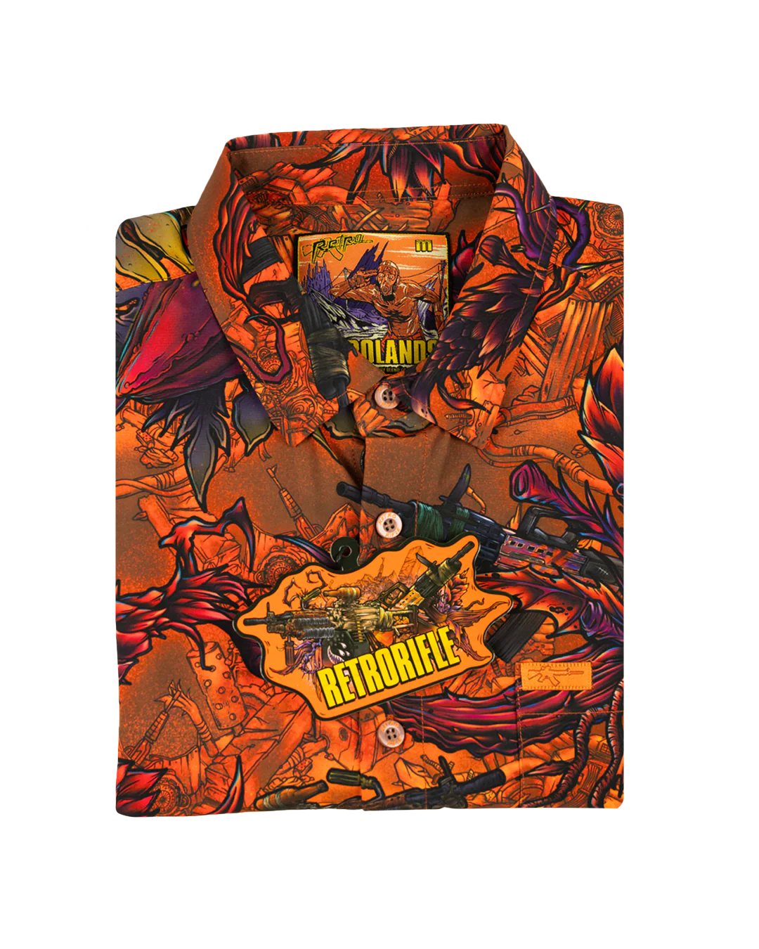 Retrolands (Orange) Button Down - Image 5