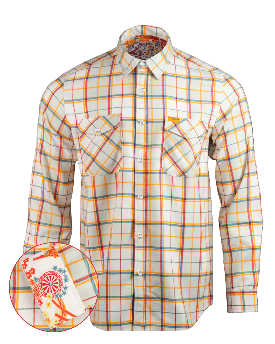 Romeo (White) Flannel