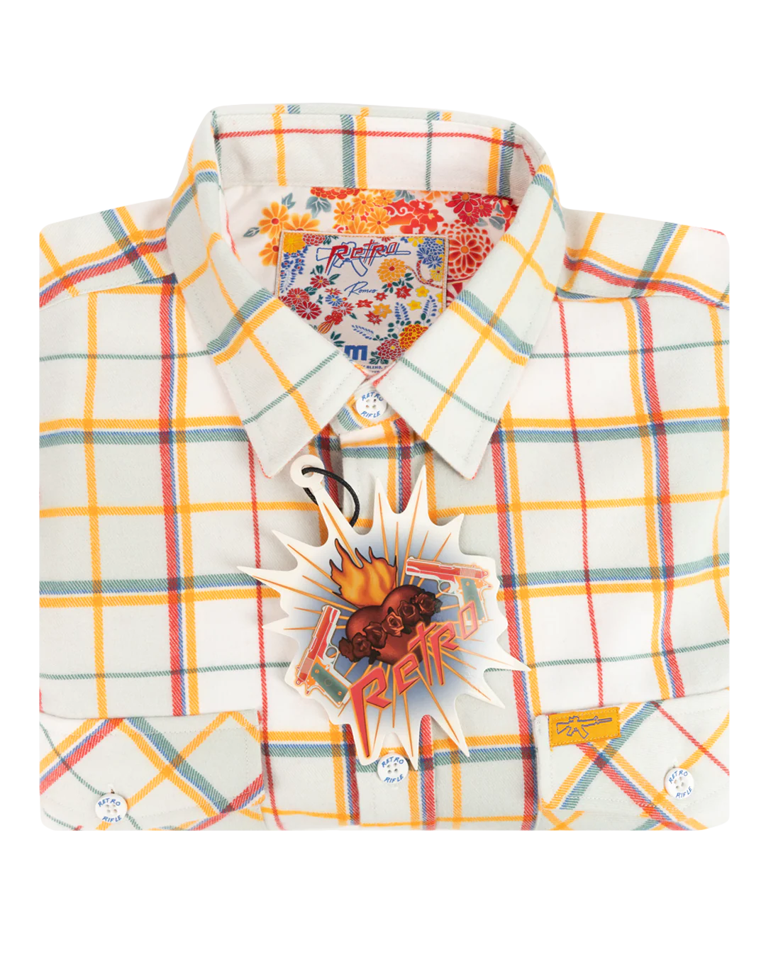 Romeo (White) Flannel - Image 7