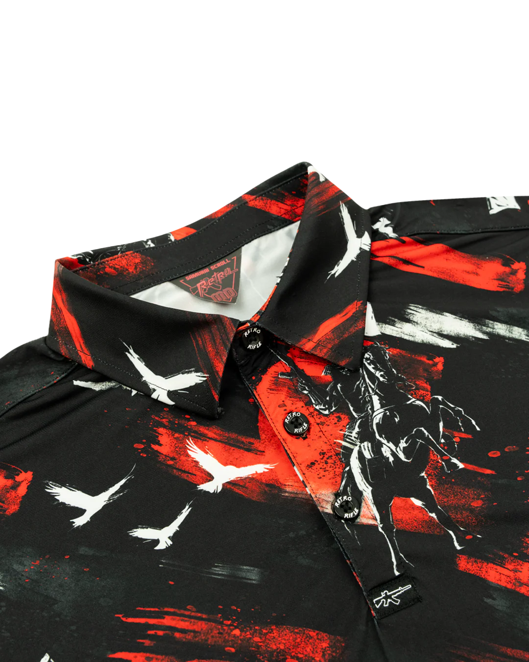 Samurai Scroll Polo - Image 2
