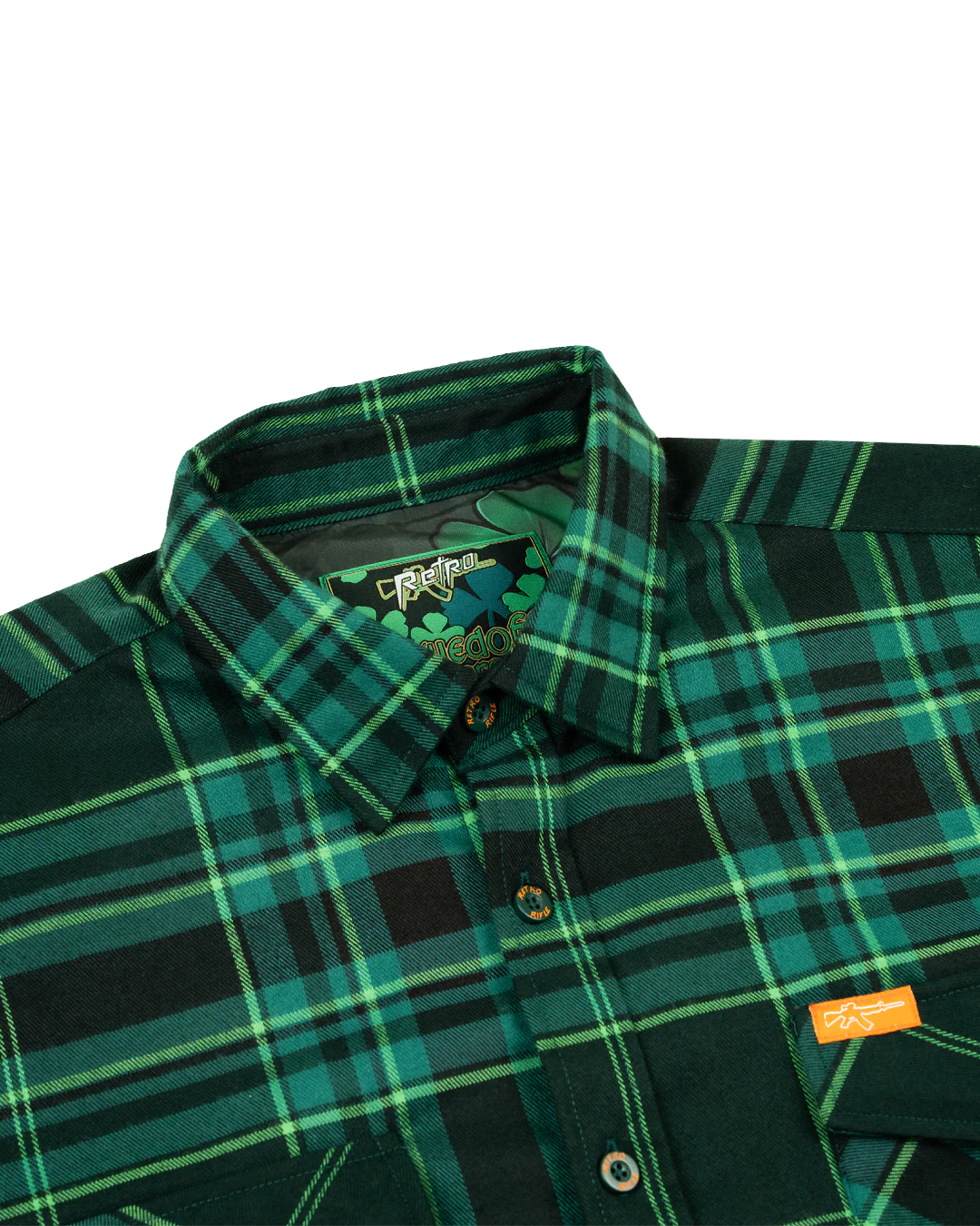 Sawed Off Shamrock Flannel - Image 2