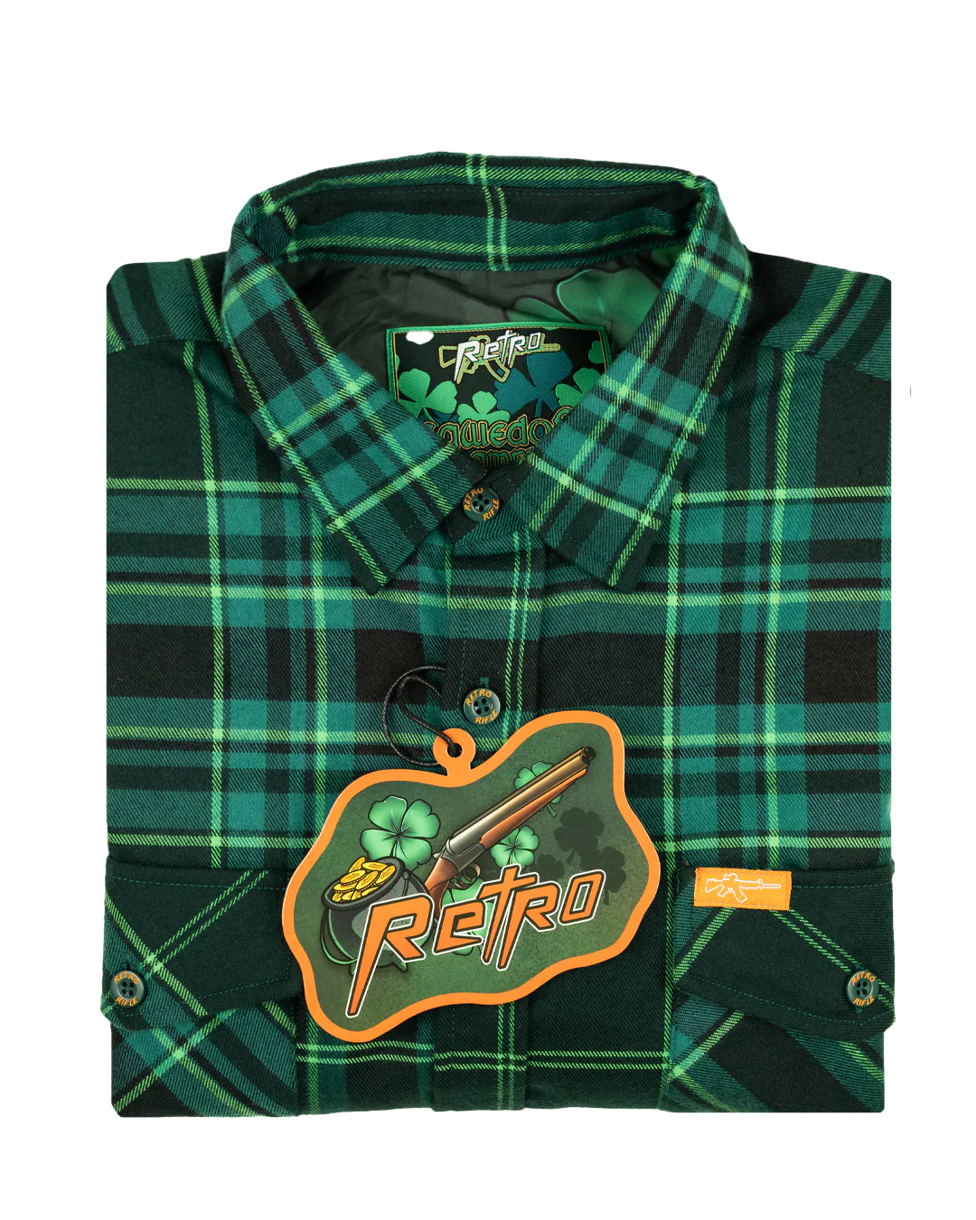 Sawed Off Shamrock Flannel - Image 6