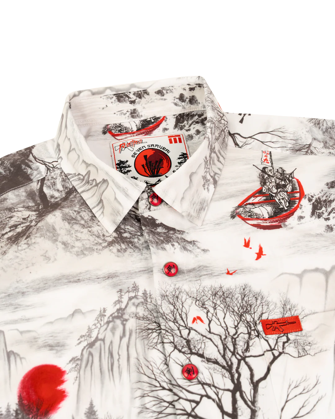 Seven Samurai Button Down (Pearl Snaps) - Image 3