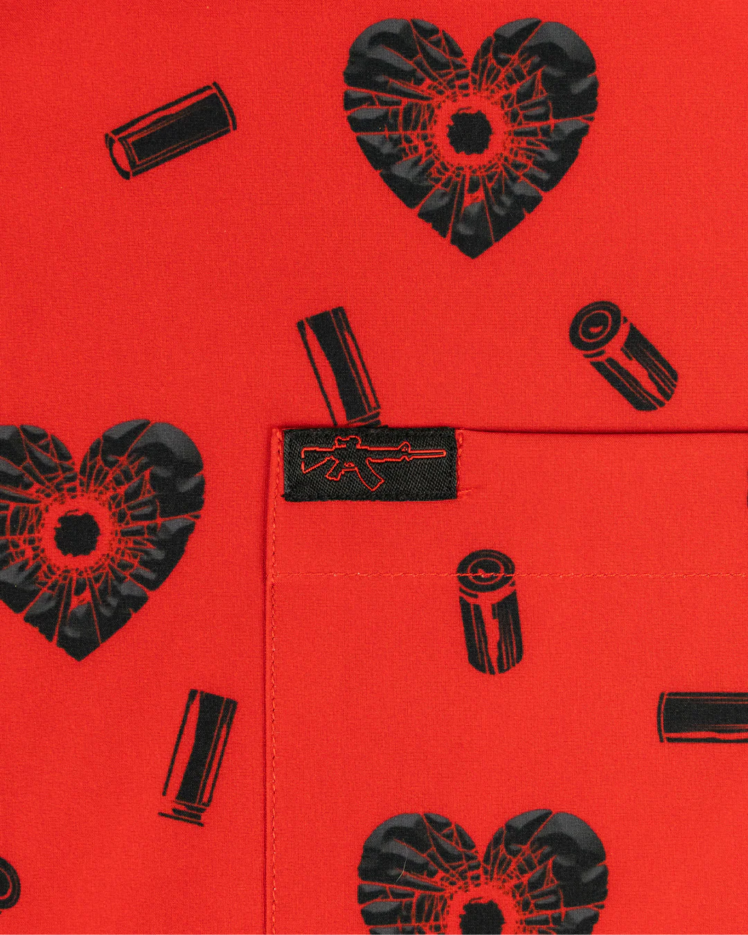 Shattered (Red) Button Down - Image 3