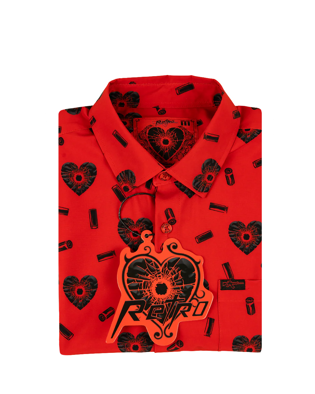 Shattered (Red) Button Down - Image 5